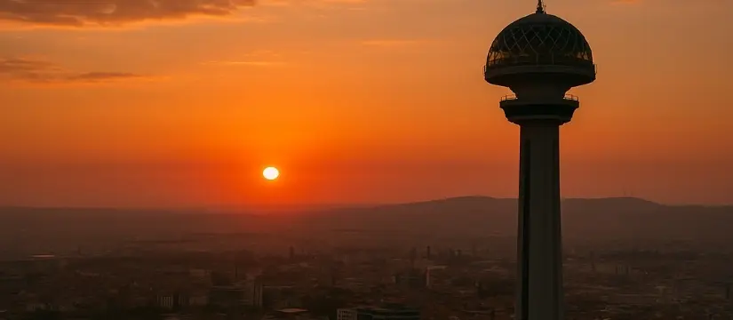 Ankara Atakule gün batımı