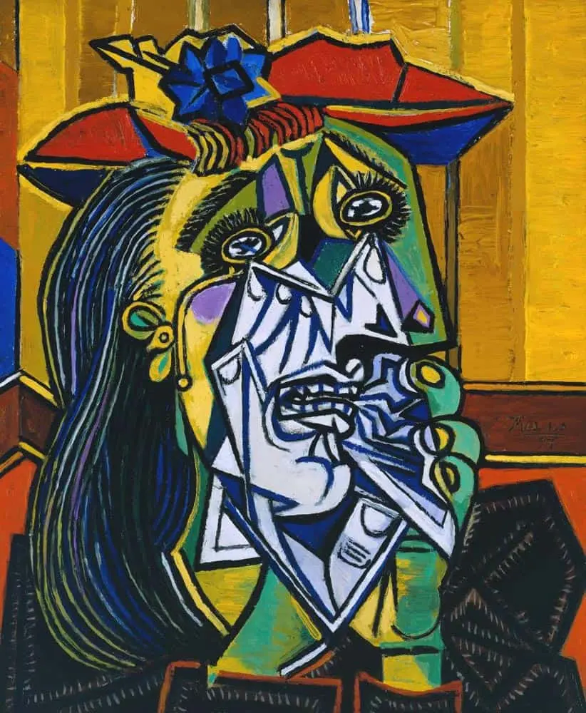 Pablo Picasso eserleri: Ağlayan Kadın