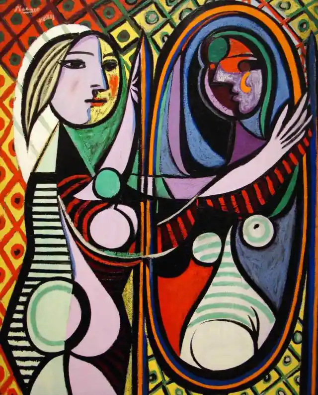 Pablo Picasso eserleri: Aynanin Önündeki Kız