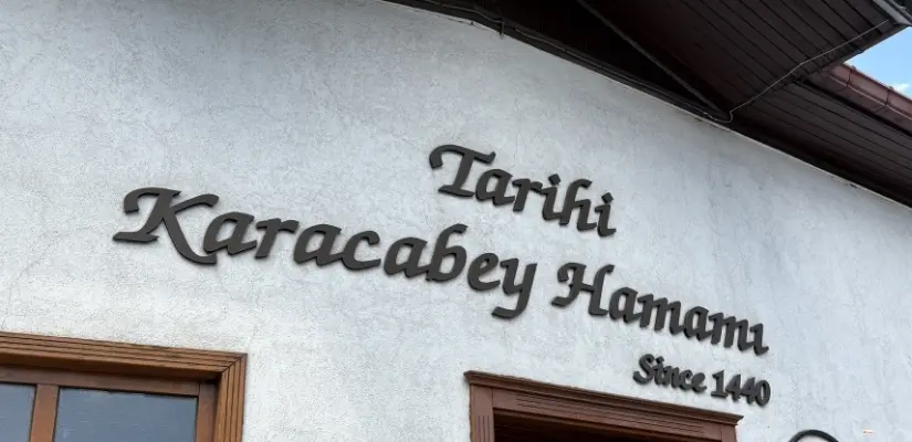 Hamam önü gezilecek yerler: Tarihi karacabey hamamı